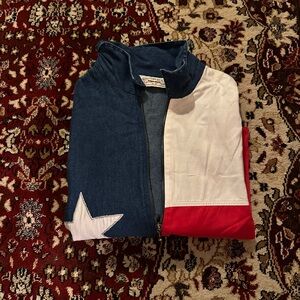 Rhythm Blue Patriotic Jacket